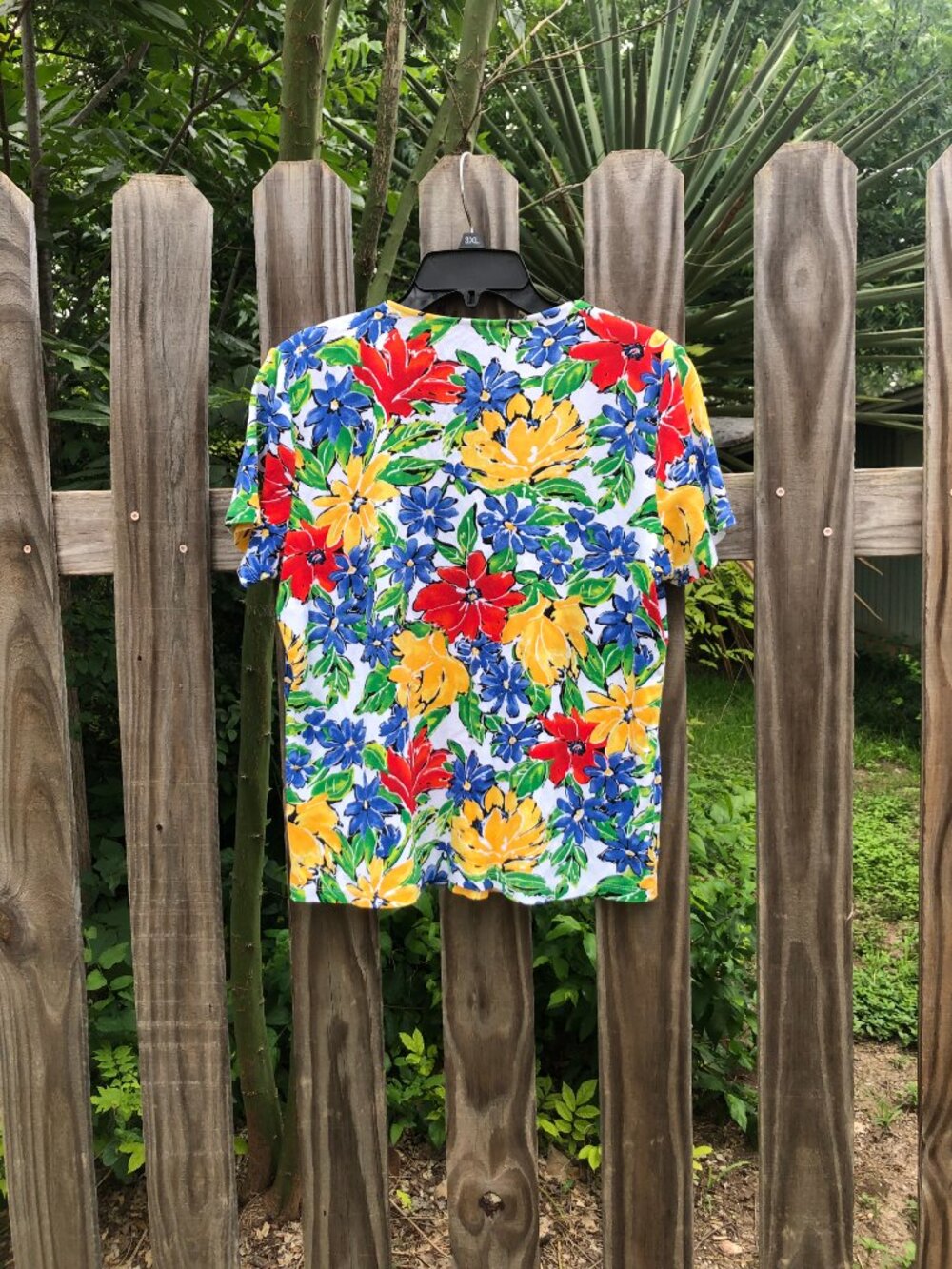 Rafaella Studio Floral Tunic, Size Large - Picture 2 of 9